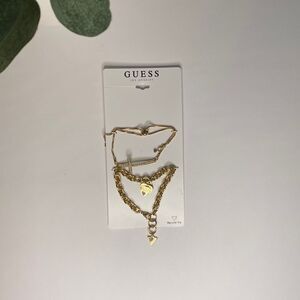 🦋🦋 GUESS 2 Pack of Gold Bracelets:)